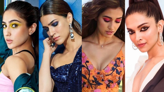 Bollywood actors including Sonam Kapoor, Sara Ali Khan, Disha Patani, among others bring their own personal style to all their outfits. Let’s take a look at the quirky makeup these trendsetters have been sporting.(Instagram)