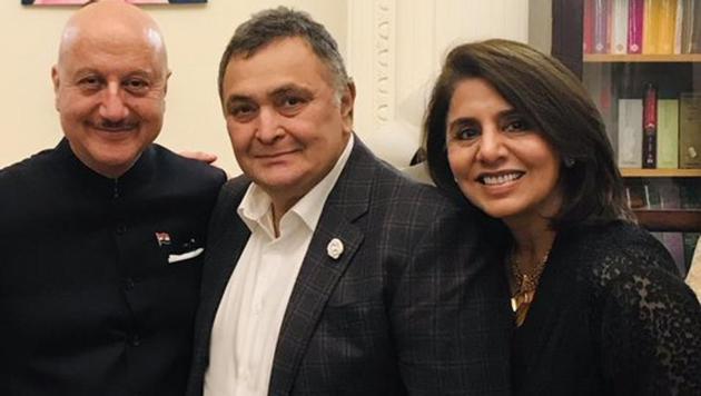 Anupam Kher has confirmed Rishi Kapoor’s return to India this week. Anupam Kher has confirmed Rishi Kapoor’s return to India this week.