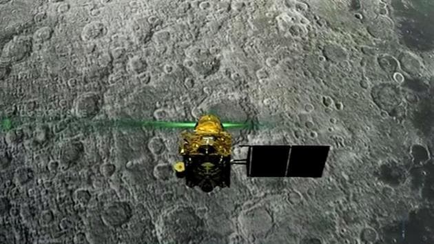 Bengaluru: Live telecast of soft landing of Vikram module of Chandrayaan 2 on lunar surface, in Bengaluru, Saturday, Sept. 7, 2019.(PTI file pjoyo)