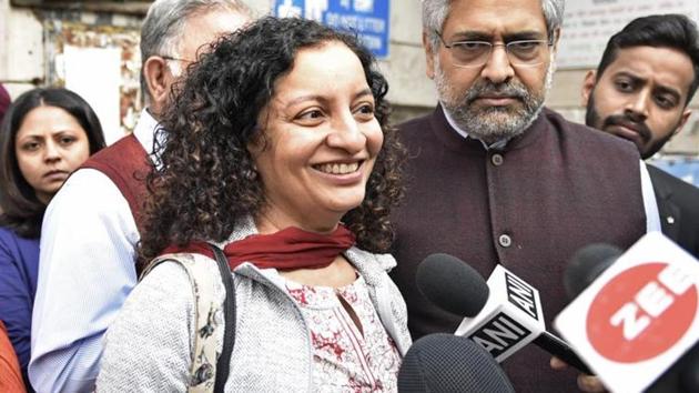 Priya Ramani said her move would empower women to speak up and make them understand their rights at workplace.(HT Photo) Priya Ramani said her move would empower women to speak up and make them understand their rights at workplace.(HT Photo)