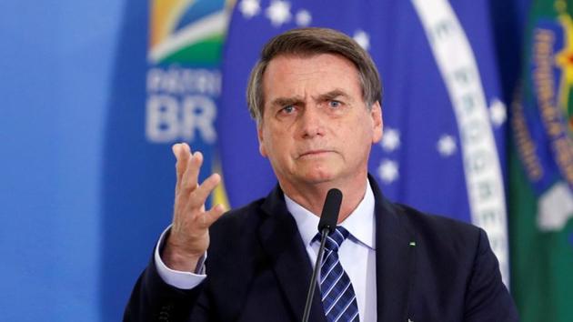 Brazil’s President Jair Bolsonaro underwent surgery to repair an abdominal hernia. (Reuters Photo) Brazil’s President Jair Bolsonaro underwent surgery to repair an abdominal hernia. (Reuters Photo)