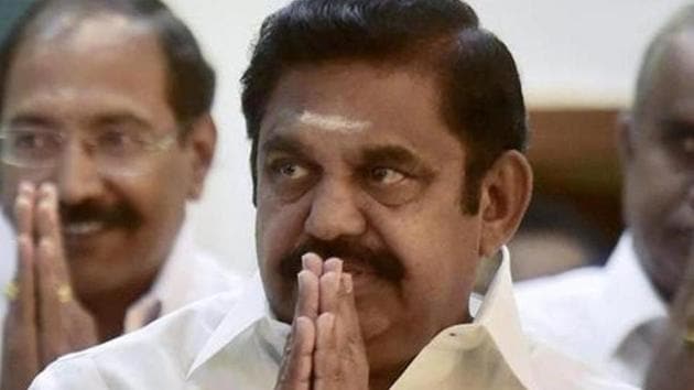 Tamil Nadu Chief Minister Edappadi K Palaniswami is often hailed as the ‘political strongman of Salem district’.(PTI PHOTO.)