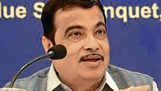 Nitin Gadkari at a press meet on Monday.(.) Nitin Gadkari at a press meet on Monday.(.)