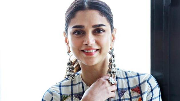 Aditi Rao Hydari was last seen in the Hindi film Daas Dev.(AMAL KS/ HINDUSTAN TIMES)