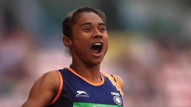 File image of Hima Das(Getty Images for IAAF)