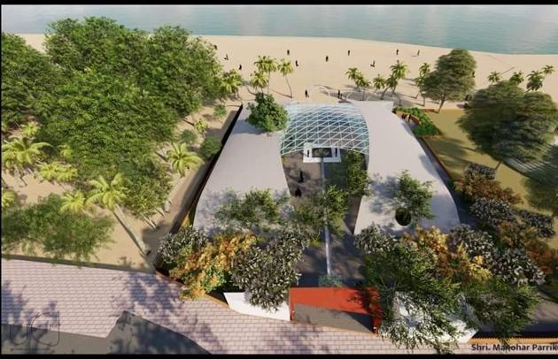 This is how the memorial will look like once it is completed. (Twitter photo) This is how the memorial will look like once it is completed. (Twitter photo)