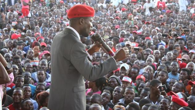 Ugandan pop-star-turned-politician is on a mission to do what no one else has managed for more than 30 years: topple the president. (Photo: Facebook/Bobi Wine) Ugandan pop-star-turned-politician is on a mission to do what no one else has managed for more than 30 years: topple the president. (Photo: Facebook/Bobi Wine)