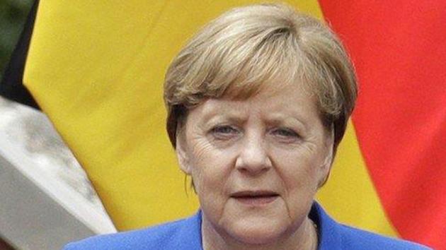 German Chancellor Angela Merkel.(Photo: @eha_news/ Twitter)