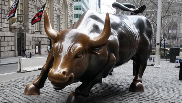 The Charging Bull or Wall Street Bull is pictured in the Manhattan borough of New York City, New York, U.S., January 16, 2019. REUTERS/Carlo Allegri/Files(REUTERS) The Charging Bull or Wall Street Bull is pictured in the Manhattan borough of New York City, New York, U.S., January 16, 2019. REUTERS/Carlo Allegri/Files(REUTERS)