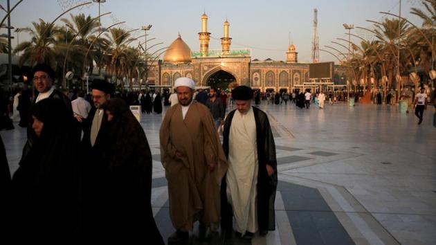 More than 30 pilgrims were killed and dozens injured in a stampede at a major shrine in the Iraqi city of Karbala . (REUTERS) More than 30 pilgrims were killed and dozens injured in a stampede at a major shrine in the Iraqi city of Karbala . (REUTERS)