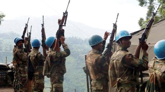 Congo has the largest deployment of Indian Army on foreign soil. The Indian brigade there is headquartered at Goma, the capital of North Kivu province. (HT Photo/ Representative Image) Congo has the largest deployment of Indian Army on foreign soil. The Indian brigade there is headquartered at Goma, the capital of North Kivu province. (HT Photo/ Representative Image)