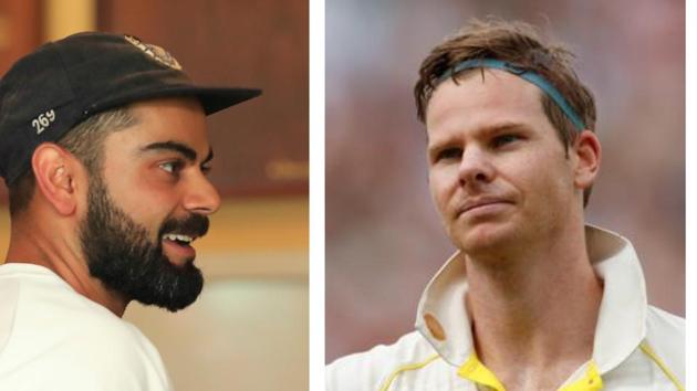 Virat Kohli, Steve Smith(HT Collage)