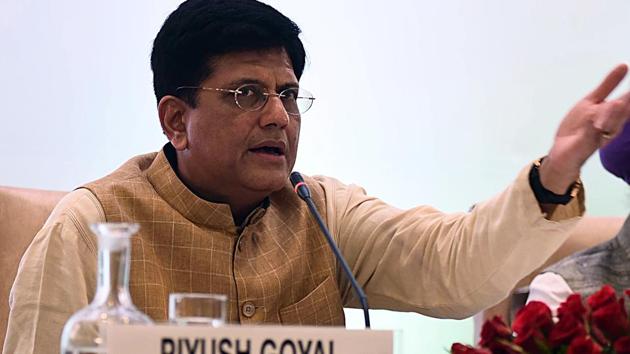 Union Minister for Railways and Commerce & Industry Piyush Goyal