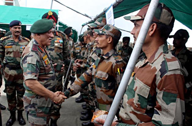 Chief of Army Staff General Bipin Rawat has said that armed forces are ready for any eventuality including action in the PoK(ANI Photo/File)