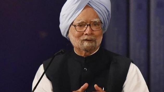 Former prime minister Manmohan Singh suggested five remedial measures to reverse the current slowdown(Vipin Kumar/HT PHOTO)