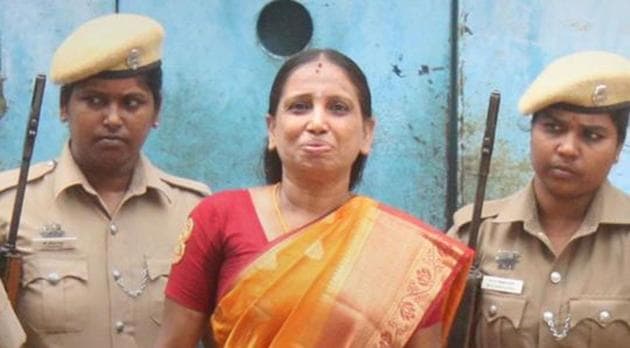 Nalini Sriharan, one of the seven convicts in the Rajiv Gandhi assassination case,was released from prison in Vellore on a 30-day parole on July 25 to make preparations for her daughter's wedding.(PTI)