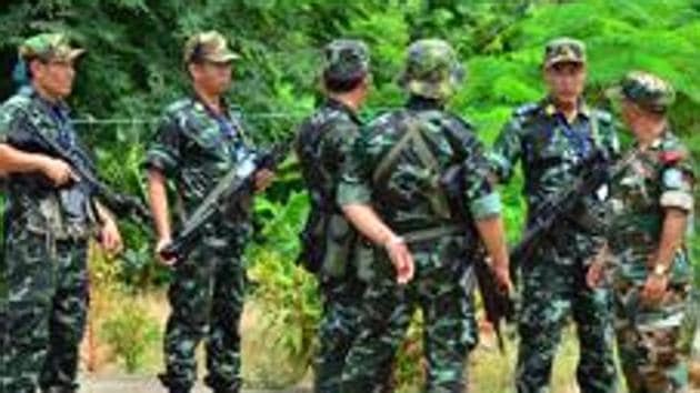 Since signing of the agreement, six other Naga rebel groups have joined the formal talks with Centre to arrive at a long lasting solution. (HT File Photo) Since signing of the agreement, six other Naga rebel groups have joined the formal talks with Centre to arrive at a long lasting solution. (HT File Photo)