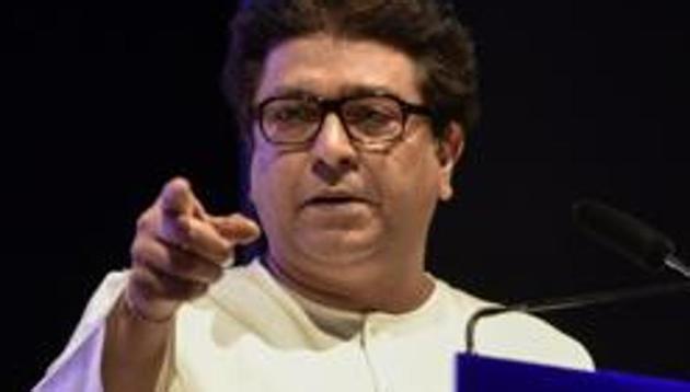 MNS chief Raj Thackeray compounded the confusion, claiming the economy was in bad shape and the time has come to save the resources.(Kunal Patil/HT Photo)