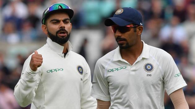 File image of Jasprit Bumrah with Virat Kohli (L).(Getty Images) File image of Jasprit Bumrah with Virat Kohli (L).(Getty Images)