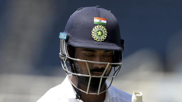 File image of India cricketer KL Rahul.(AP)