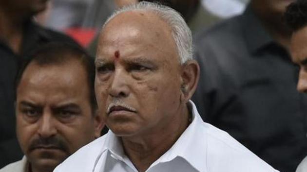 Karnataka chief minister BS Yediyurappa reiterated a pledge to build a statue to Vokkaliga icon Kempegowda. (HT PHOTO.) Karnataka chief minister BS Yediyurappa reiterated a pledge to build a statue to Vokkaliga icon Kempegowda. (HT PHOTO.)