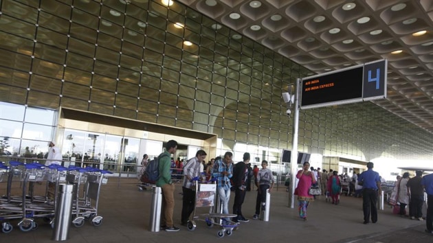 An airport official said the drill is conducted once a year and involves the Central Industrial Security Force, fire department, Airports Authority of India, local police and airport security officials.(HT image)