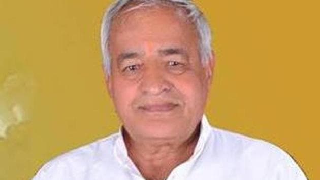 Randhir Singh Kapriwas, Rewari MLA(HT photo)