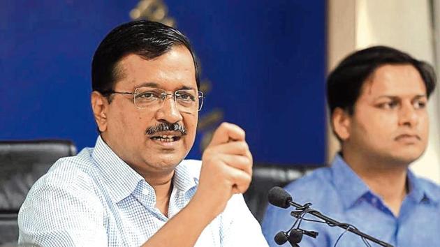 Kejriwal said the govt is also working on setting up a control room for monitoring the plan .(HT image) Kejriwal said the govt is also working on setting up a control room for monitoring the plan .(HT image)