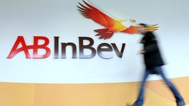 A man walks past the logo of Anheuser-Busch InBev at the brewer's headquarters in Leuven, Belgium. (Reuters file photo) A man walks past the logo of Anheuser-Busch InBev at the brewer's headquarters in Leuven, Belgium. (Reuters file photo)