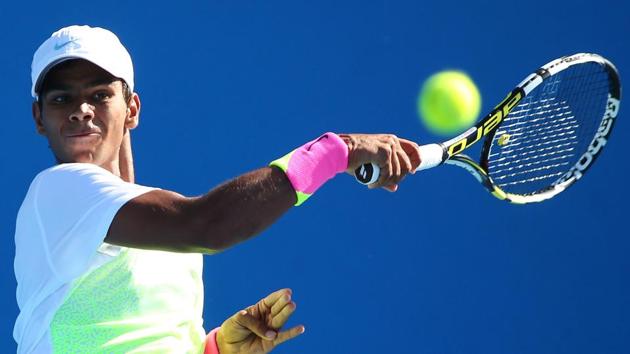 File image of Indian tennis player Sumit Nagal.(Getty Images)