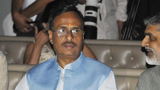 Uttar Pradesh Deputy chief minister Dinesh Sharma (HT Photo) Uttar Pradesh Deputy chief minister Dinesh Sharma (HT Photo)