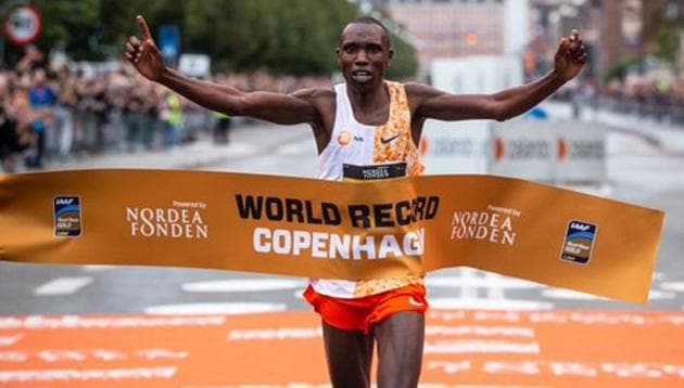 A file photo of Geoffrey Kamworor. (Twitter) A file photo of Geoffrey Kamworor. (Twitter)