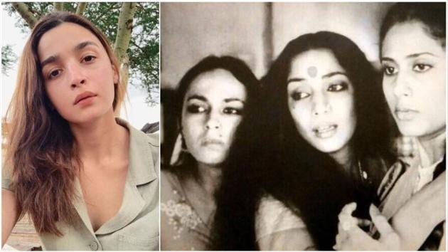 Alia Bhatt does look a lot like her mother Soni Razdan in this pic.
