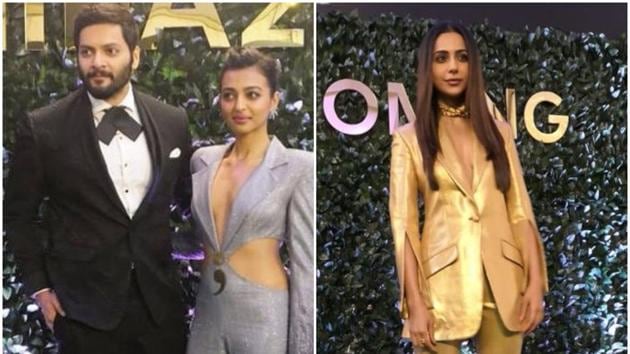 IIFA Rocks 2019: Ali Fazal, Radhika Apte and Rakul Preet Singh arrive.