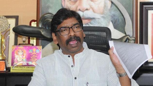 Jharkhand Mukti Morcha working President and former chief minister Hemant Soren. (Photo: Hindustan Times) Jharkhand Mukti Morcha working President and former chief minister Hemant Soren. (Photo: Hindustan Times)