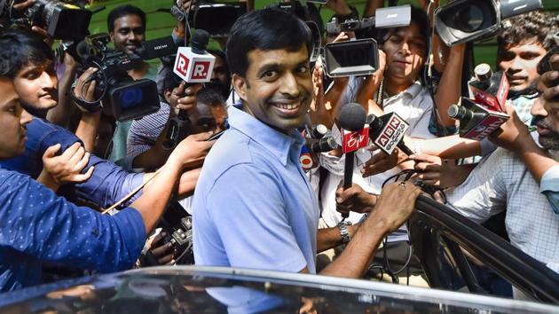 A file photo of Pullela Gopichand.(PTI) A file photo of Pullela Gopichand.(PTI)