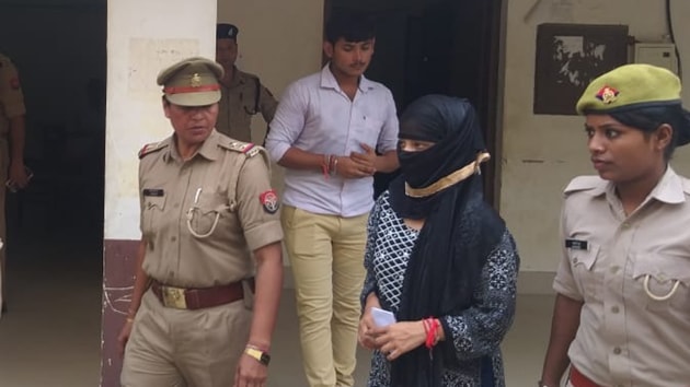 The law student recorded her statement before a judicial magistrate on Monday. (HT PHOTO) The law student recorded her statement before a judicial magistrate on Monday. (HT PHOTO)