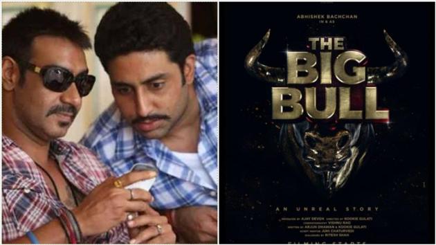 Ajay Devgn’s production The Big Bull stars Abhishek Bachchan in the lead.