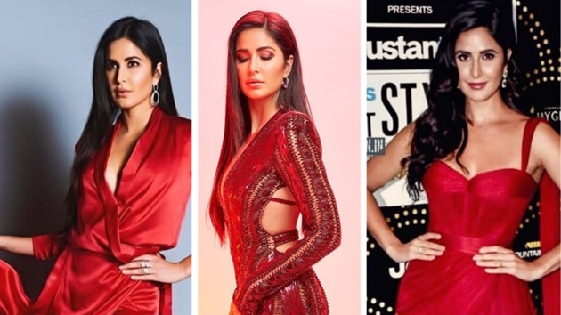 Katrina kaif store red carpet dresses