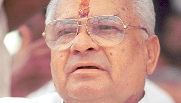 Two-term CM Bhajan Lal, a non-Jat leader, who made headlines in 1980 when he as CM of the Janta Party government walked over to the Congress along with his cabinet, ruled the state for 11 years. (HT FILE) Two-term CM Bhajan Lal, a non-Jat leader, who made headlines in 1980 when he as CM of the Janta Party government walked over to the Congress along with his cabinet, ruled the state for 11 years. (HT FILE)