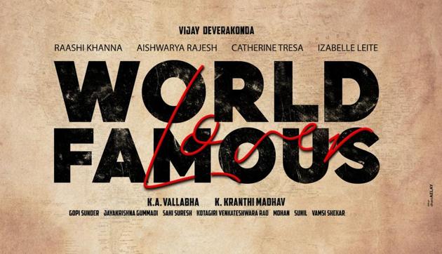 Vijay Deverakonda’s next film World Famous Lover also stars Raashi Khanna, Catherine Tresa, Aishwarya Rajesh and Isabelle Leite.