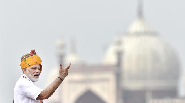 In his speech on Independence Day, Prime Minister Modi called for freedom from single-use plastic (SUP). “By October 2, on the birth anniversary of dear Bapu (Mahatma Gandhi), I want to urge the citizens to give up single-use plastic,” the PM had said while addressing the nation from the ramparts of Red Fort. (Ajay Aggarwal / HT Photo) In his speech on Independence Day, Prime Minister Modi called for freedom from single-use plastic (SUP). “By October 2, on the birth anniversary of dear Bapu (Mahatma Gandhi), I want to urge the citizens to give up single-use plastic,” the PM had said while addressing the nation from the ramparts of Red Fort. (Ajay Aggarwal / HT Photo)
