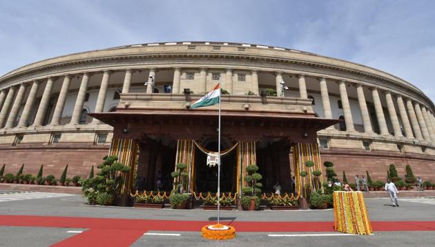 India’s lower house of representatives, the Lok Sabha, has seen the number of graduates increase from the first Lok Sabha (in 1952) to the seventeenth(HT Photo)