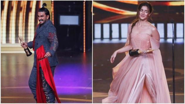 IIFA 2019: Ranveer Singh and Alia Bhatt bagged the awards for best actors.