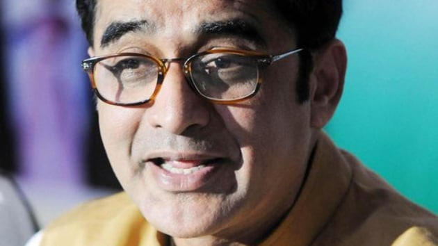 Former Jharkhand Congress chief Ajoy Kumar. (HT file photo)