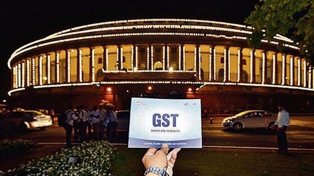 After several states demanded a reduction of GST on room tariffs to promote tourism, the Fitment Committee has proposed rationalising one of the four slabs pertaining to hotel rooms. The panel discusses requests from various industries for GST reductions (HT FILE) After several states demanded a reduction of GST on room tariffs to promote tourism, the Fitment Committee has proposed rationalising one of the four slabs pertaining to hotel rooms. The panel discusses requests from various industries for GST reductions (HT FILE)