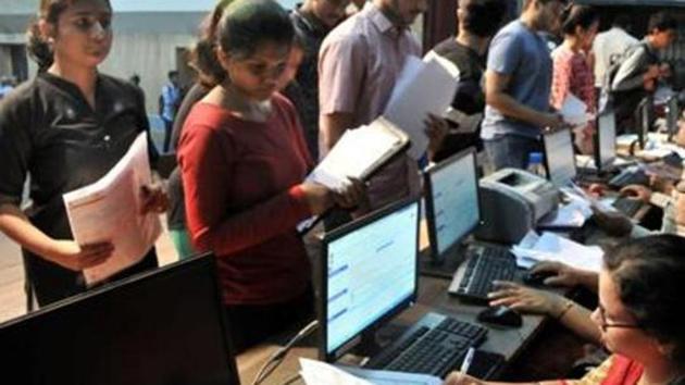 The centralised admission process (CAP) committee has once again extended the first year junior college (FYJC) admission process by two more days. (HT FILE) The centralised admission process (CAP) committee has once again extended the first year junior college (FYJC) admission process by two more days. (HT FILE)