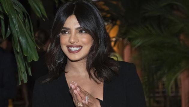 Priyanka Chopra attends the Oscar de la Renta show during NYFW Spring/Summer 2020. (AP) Priyanka Chopra attends the Oscar de la Renta show during NYFW Spring/Summer 2020. (AP)