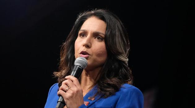 Gabbard, a member of the Democratic Party of the United States(Bloomberg file photo)