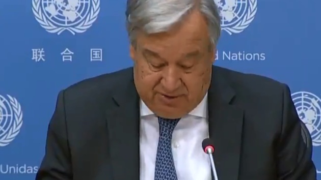 United Nations secretary general Antonio Gueterres.(Twitter: @antonioguterres) United Nations secretary general Antonio Gueterres.(Twitter: @antonioguterres)